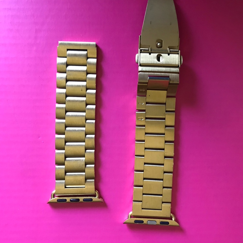 Gold Apple Watch Band